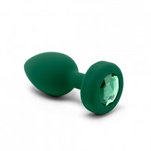 Load image into Gallery viewer, B Vibe Vibrating Jewel Plug Emerald M/l
