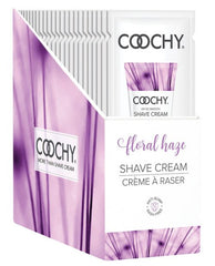 Coochy Shave Cream Floral Haze Foil 15 Ml 24pc Display