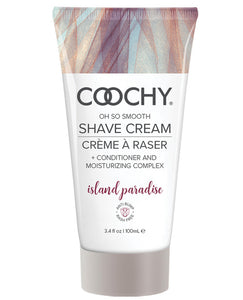 Coochy Shave Cream Island Paradise 3.4 Oz