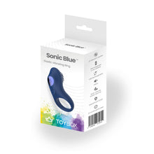 Load image into Gallery viewer, Sonic Blue Vibrating Mini Vibrator
