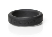 Load image into Gallery viewer, Boneyard Silicone Ring 35mm Black
