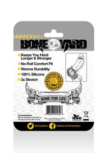 Boneyard Silicone Ring 50mm Black