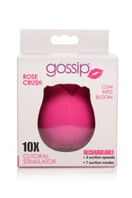 Load image into Gallery viewer, Gossip Rose 10x Silicone Clit Suction Stimulator Magenta
