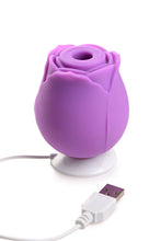 Load image into Gallery viewer, Gossip Rose 10x Silicone Clit Suction Stimulator Violet
