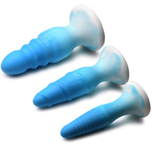 Load image into Gallery viewer, Simply Sweet Silicone Butt Plug Set Blue
