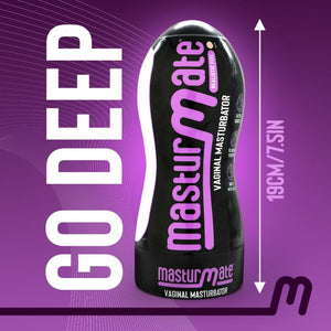 Masturmate Realistic Feel Male Stroker - Vagina - Mocha