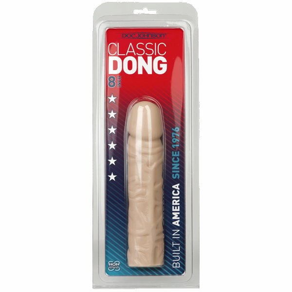 Classic Dong- White 8in (cd)