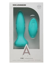 Load image into Gallery viewer, (d) A-play Vibe Adventurous An Plug Rechargeable W/ Remote Teal
