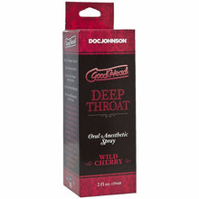 Load image into Gallery viewer, Goodhead Deep Throat Spray Wild Cherry
