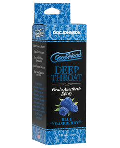 Goodhead Deep Throat Spray Blue Raspberry 2 Fl Oz