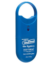 Load image into Gallery viewer, Goodhead Deep Throat Spray To Go Blue Raspberry
