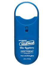 Load image into Gallery viewer, Goodhead Deep Throat Spray To Go Blue Raspberry
