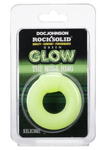 Load image into Gallery viewer, Rock Solid Mega Ring Green Glow
