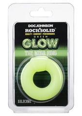 Rock Solid Mega Ring Green Glow