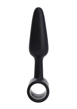 Load image into Gallery viewer, In A Bag Butt Plug 3 Black Vibrating &quot;
