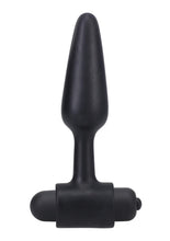 Load image into Gallery viewer, In A Bag Butt Plug 4 Black Vibrating &quot;
