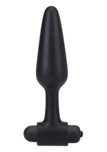 Load image into Gallery viewer, In A Bag Butt Plug 5 Black Vibrating &quot;
