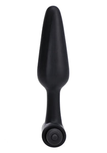 In A Bag Butt Plug 5 Black Vibrating "