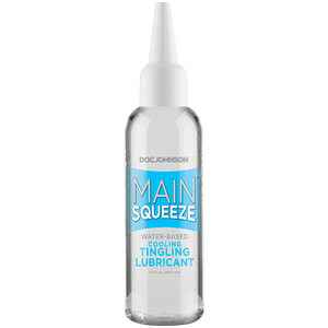 Main Squeeze Cooling Tingling Water Based Lubricant 3.4 Oz