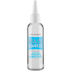 Main Squeeze Cooling Tingling Water Based Lubricant 3.4 Oz