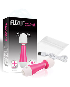 Fuzu Rechargeable & Travel Size Mini Wand Pink