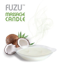 Load image into Gallery viewer, Fuzu Massage Candle Coconut Passion 4 Oz
