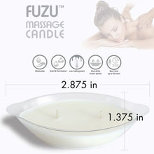 Load image into Gallery viewer, Fuzu Massage Candle Eucalyptus Calm 4 Oz
