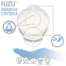 Load image into Gallery viewer, Fuzu Massage Candle Freshly Unscented 4 Oz
