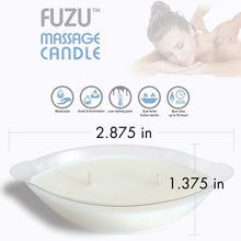 Load image into Gallery viewer, Fuzu Massage Candle Freshly Unscented 4 Oz
