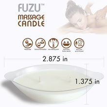 Load image into Gallery viewer, Fuzu Massage Candle Warm Vanilla Sugar 4 Oz
