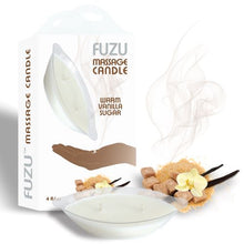 Load image into Gallery viewer, Fuzu Massage Candle Warm Vanilla Sugar 4 Oz
