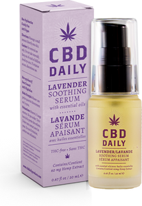 Cbd Daily Soothing Serum In Lavender 20 Ml