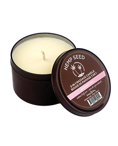 Hemp Seed 3-in-1 Candle Zen Berry Rose 6oz