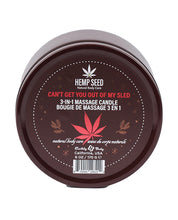 Load image into Gallery viewer, Hemp Seed 3-in-1 Cant Get Out Of My Sleigh Candle 6 Oz
