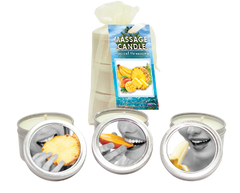 Bag Candle Tropical Trio Mango Margarita/ Banana Daiquiri/ Pineapple Breeze 2 Oz