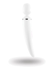 Load image into Gallery viewer, Satisfyer Wand-er Woman White/ Chrome
