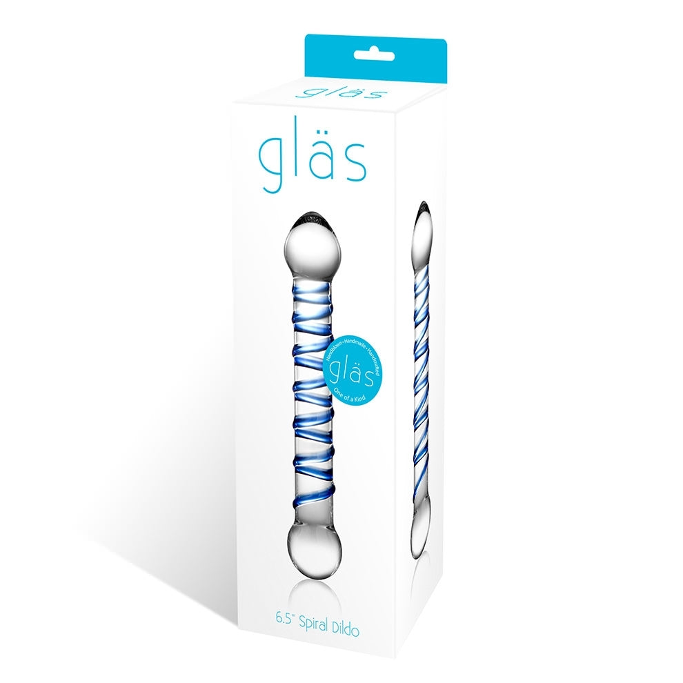 Glas 6.5 Spiral Dildo 