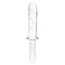 Load image into Gallery viewer, Glas 11in Girthy Cock Double Ended W/ Handle
