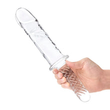 Load image into Gallery viewer, Glas 11in Girthy Cock Double Ended W/ Handle
