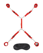 Load image into Gallery viewer, Lux Fetish 7 Pc Bed Spreader Red
