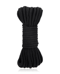 Lux Fetish Bondage Rope 10m Black