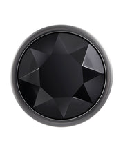 Load image into Gallery viewer, Evolved Gem Black Anal Plug Small
