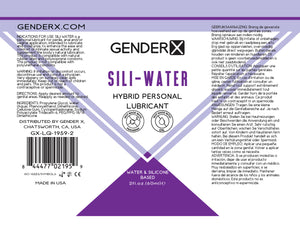 Gender X Sili-water 2 Oz