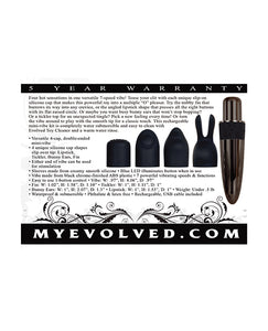 Evolved Tiny Treasures 5 Pc Silicone Vibe Kit