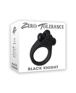 Zero Tolerance Black Knight Vibrating Cock Ring