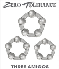 Load image into Gallery viewer, Zero Tolerance Three Amigos Cock Rings
