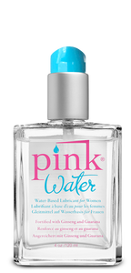 Pink Water 4 Oz Glass Bottle W/ Pump