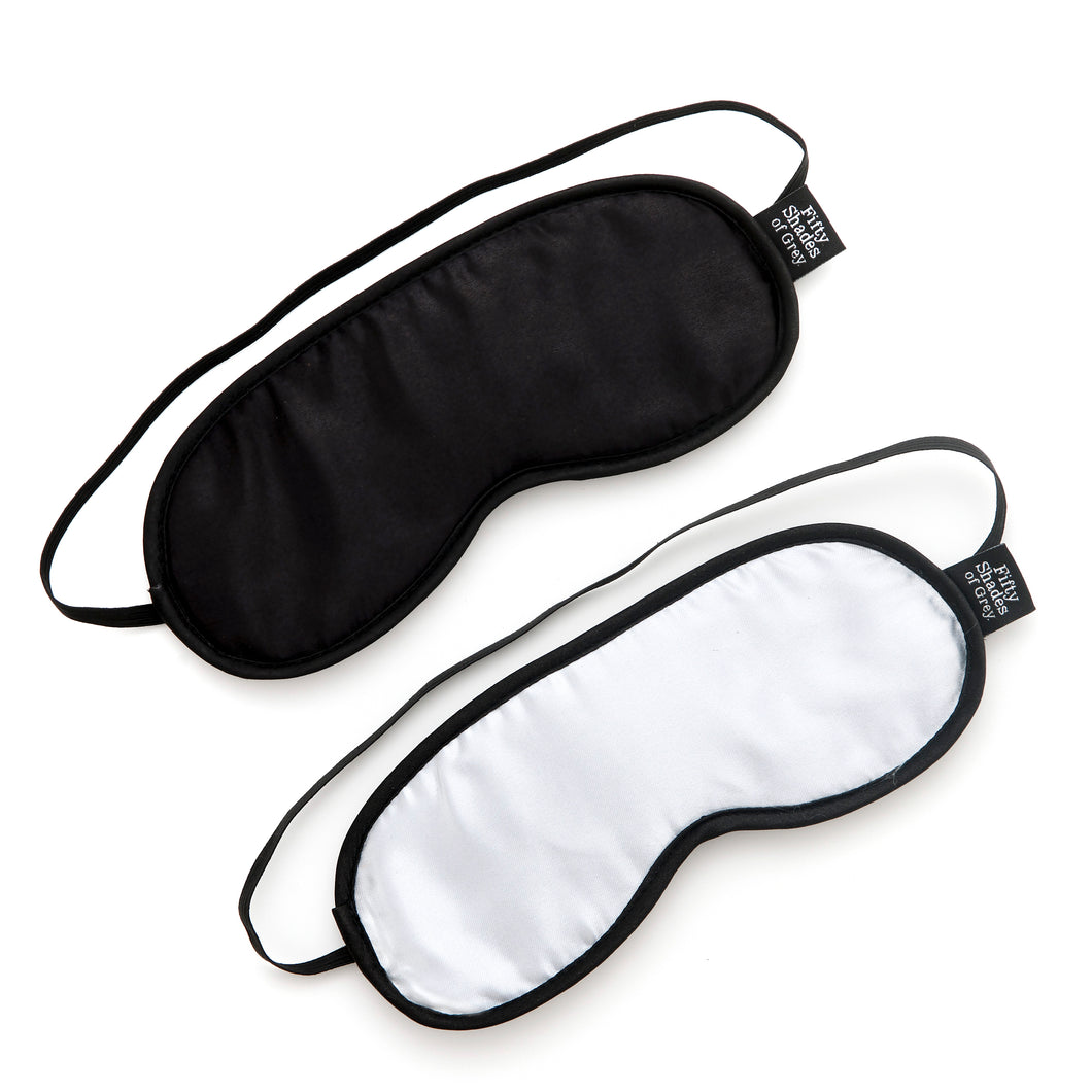 Fifty Shades Soft Twin Blindfold Set