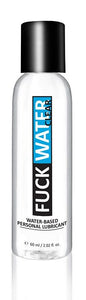 Fuck Water Clear Water Based Lubricant 2 Oz (out Mid May)