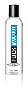 Fuck Water Clear Water Based Lubricant 4 Oz